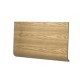 Curve Wall Mounted Drop Desk Oak